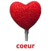 coeur picture flashcards