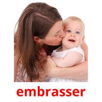 embrasser picture flashcards