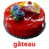 gâteau card for translate