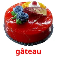 gâteau Tarjetas didacticas