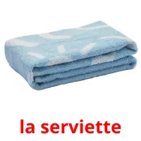 la serviette cartes flash