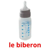 le biberon Tarjetas didacticas