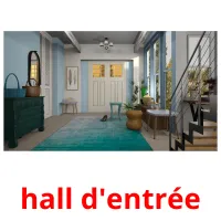 hall d'entrée Tarjetas didacticas