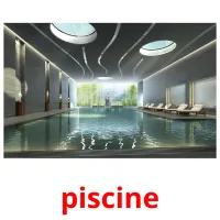 piscine Tarjetas didacticas