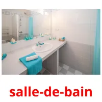 salle-de-bain Tarjetas didacticas