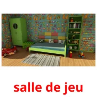 salle de jeu Tarjetas didacticas