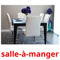 salle-à-manger Tarjetas didacticas