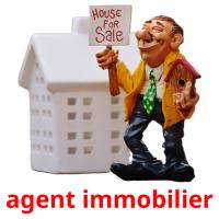 agent immobilier flashcards illustrate
