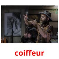 coiffeur picture flashcards