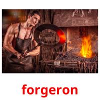 forgeron picture flashcards