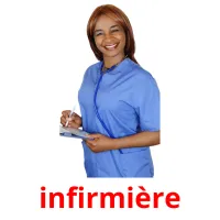 infirmière cartes flash