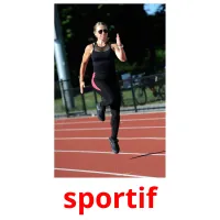 sportif cartes flash