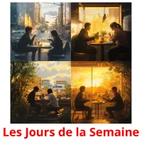 Les Jours de la Semaine карточки энциклопедических знаний