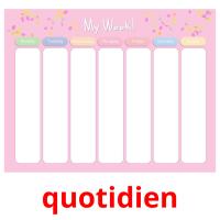 quotidien card for translate