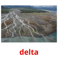 delta picture flashcards