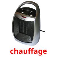 chauffage picture flashcards