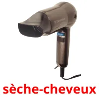 sèche-cheveux Tarjetas didacticas