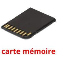 carte mémoire flashcards illustrate