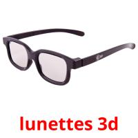 lunettes 3d picture flashcards