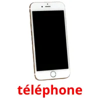 téléphone flashcards illustrate