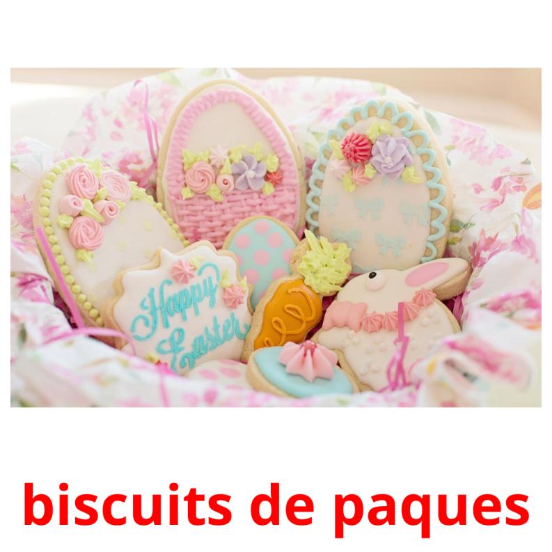 biscuits de paques picture flashcards