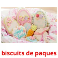 biscuits de paques Tarjetas didacticas