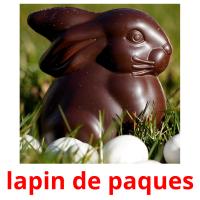 lapin de paques picture flashcards