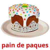 pain de paques Tarjetas didacticas