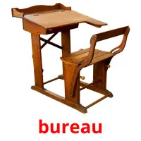 bureau picture flashcards