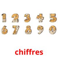 chiffres card for translate