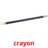 crayon picture flashcards