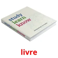 livre picture flashcards