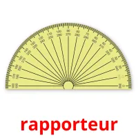 rapporteur picture flashcards