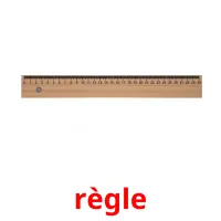 règle picture flashcards