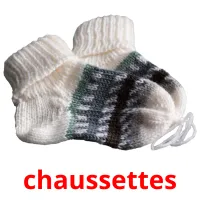 chaussettes Tarjetas didacticas