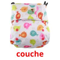 couche picture flashcards