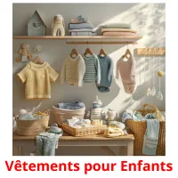 Vêtements pour Enfants Tarjetas didacticas