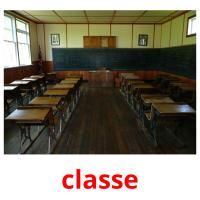 classe picture flashcards