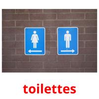 toilettes picture flashcards