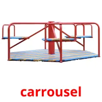 carrousel picture flashcards