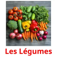 Les Légumes Tarjetas didacticas