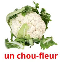 un chou-fleur Tarjetas didacticas