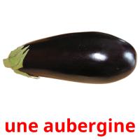 une aubergine picture flashcards