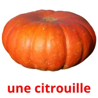 une citrouille Tarjetas didacticas