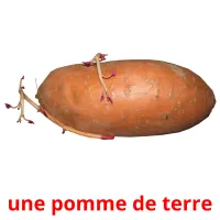 une pomme de terre Tarjetas didacticas