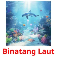 Binatang Laut picture flashcards