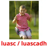 luasc / luascadh cartes de vocabulaire