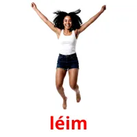 léim Bildkarten für Kinder