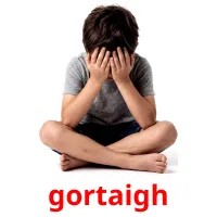 gortaigh Tarjetas didacticas