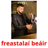 freastalaí beáir bildkort för barn